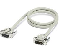 Câble rond blindé préconfectionné Contenu: 1 pc(s) Phoenix Contact CABLE-D50SUB/B/S/200/KONFEK/S 2302298