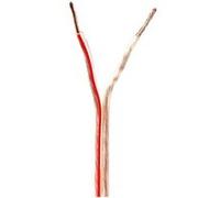 Câble Rond pour Haut-parleur Double Conducteur de 1.50mm2 en Bobine 15m Nedis Transparent Transparent G