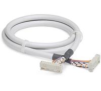 PHOENIX CONTACT FLK 10/EZ-DR/300/KonFEK Câble rond assemblé, connecteur 1 fiche IDC/FLK (1 x 10 broches), connecteur 2 IDC/FLK femelle (1 x 10 broches), longueur de câble 3 m