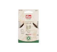 Prym Câble rotatif 223994 – 360° – 120 cm – Corde interchangeable Marron