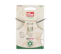 Câble Rotatif 360° Natural Prym De 40 À 150cm ¿ Cordon En Acier Avec Revêtement Nylon Pour Aiguilles Interchangeables