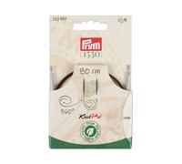 Câble Rotatif 360° Natural Prym De 40 À 150cm ¿ Cordon En Acier Avec Revêtement Nylon Pour Aiguilles Interchangeables