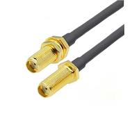 Câble RP-SMA Mâle à RP-SMA Femelle 1 5 mm Tread RG-58 50 Ohm RF CORDE DE CALAPTER DE LA for ANTENNA(SMA F to RP SMA F,8M)