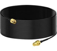 Câble RP-SMA Rallonge Antenne WiFi 10m RG174 Mâle à Femelle Montage en Saillie pour Routeur Wi-Fi Caméra de Sécurité Adaptateur de Carte Réseau Sans Fil Mini PCIE