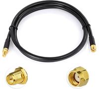 Câble RP-SMA Rallonge Antenne WiFi 1m ALSR240 Faible Perte - Adaptateur Mâle à Femelle pour Caméra, Passerelle, Routeur, Carte Réseau Sans Fil, Mini PCI Express PCIE