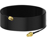 Cable RP-SMA Rallonge Antenne WiFi 5m Adaptateur de RP-SMA Mâle à Femelle RG174 pour Extension Telesurveillance Routeur WiFi Caméra Sécurité IP Carte Réseau sans Fil Mini PCI Express PCIE