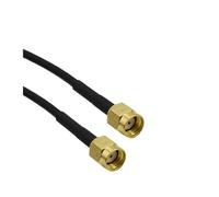 Câble RP-SMA vers SMA RG174 mâle femelle, extension d'antenne, adaptateur pigtail for Wi-Fi 3G 4G GSM(Type 3,30cm)
