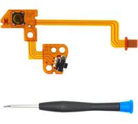 Câble Ruban Flexible Et Bouton L Compatible Avec Nintendo Switch La Manette Joy-Con - Inclus Tournevis Cruciforme