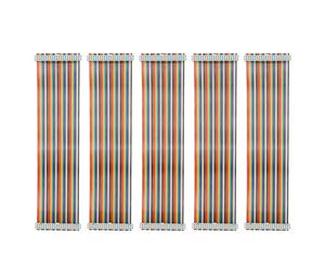 Câble ruban plat flexible arc-en-ciel compatible Raspberry Pi, matériau sûr et construction durable, câble GPIO pour un assemblage facile et un