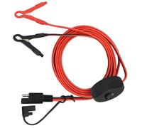 Câble SAE, connecteur rapide de charge de batterie avec bouton, câbles d'extension adaptateur pour voiture, moto, VTT, camping-car, tracteur, remorque, tondeuse à gazon, transfert d'énergie