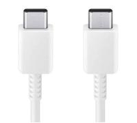 Câble Samsung 2 Embouts De Type-C Longueur 1 Mètre Blanc 25 Watts Ref. Ep-Dn975ewe