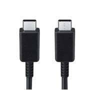 Câble Samsung Data 2 embouts de type-C longueur 1 mètre noir 25 watts ref. EP-DN975