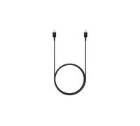 Câble Samsung EP-DX310JBEGEU USB-C mâle vers USB-C mâle 1.8m Noir, Courant de sortie 3A, Compatible USB 2.0, Code SH 84733080