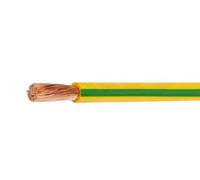 Câble sans halogène H05Z-K 1x1 jaune vert/100m 52891