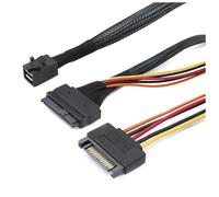 Câble SAS HD 12G intégré vers U.2 36P SFF-8643 vers SAS U.2 SFF-8639