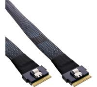Câble SAS InLine® Slim, SFF-8654 8i zu SFF-8654 8i, 48 Gb/s, 0.5m