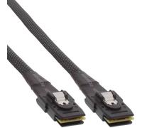 Câble SAS interne InLine®, Mini-SAS 36pin SFF-8087 vers Mini-SAS 36pin SFF-8087, avec Sideband, 1m