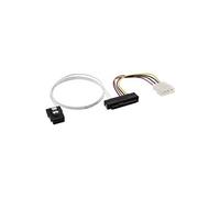 Câble SAS Mini SAS SFF-8087 à 1x SAS SFF-8482 + alimentation 0,5 m