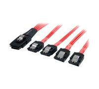 StarTech.com Câble SAS Serial Attached SCSI 1 m - SFF-8087 vers 4 SATA à verrouillage