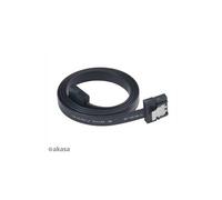 Câble SATA 3.0 - Plat - 015 cm - PROSLIM - AK-CBSA05-15BK - Noir