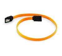 Câble SATA - 3GO - CSATASK4PLETINA - 39 CM - Orange - Sécurité