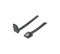 Câble Sata 6gb/s Coudé Haut Slim Sécurisé (noir) - 50 cm