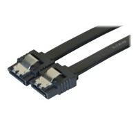 Câble sata 6GB/s slim sécurisé (noir) - 50 cm