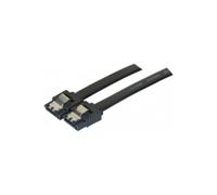 Câble Sata 6gb/s Slim Sécurisé (noir) - 50 cm