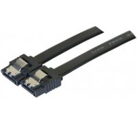 Câble Sata 6gb/s Slim Sécurisé (noir) - 75 cm