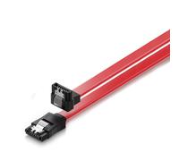 Ewent Câble SATA EC1513 90° 6 Gbits Clips en métal 0,3 m Jaune