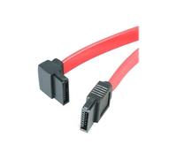 StarTech Câble SATA SATA12LA1 – 6 Gb/s, coudé à gauche, 30 cm, rouge