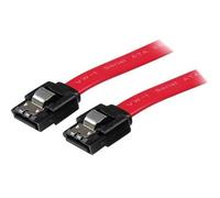 StarTech Câble SATA LSATA12 – 30 cm, verrouillage, 6 Gb/s, 7 broches M/M, rouge