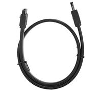 Câble SATA, câble de connexion ESATA vers SATA mâle à mâle Extendeur blindé M/M Câble SATA II Câble répartiteur d'alimentation SATA 3.0 Gbps pour disque dur externe, transmission de données (100 cm)