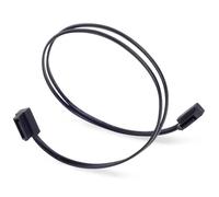Câble SATA CP11B-300 avec connecteur SATA latéral coudé à 90 degrés 6 GB/s 30 cm Noir