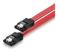 Ewent Câble SATA III L-Type 6 Gbits avec clips métal Rouge 30 cm
