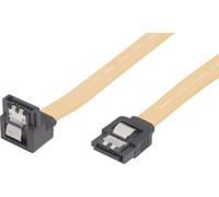 Renkforce SATA II (300) câble L-Typ avec kurzem prise mâle 1x gewinkelt 0,5 m