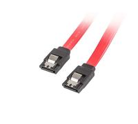 Cable sata iii lanberg 6gb/s femelle femelle metal clip 0.5m