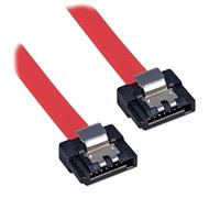 Câble SATA Lindy à profil bas avec loquet, 0,2 m, 33559