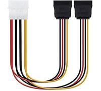 Câble SATA - NANO CABLE - 10.19.0102 - 30cm - MOLEX vers 2 SATA - Alimentation
