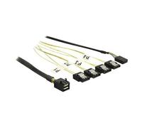 - Câble SATA / SAS - SAS 6Gbit/s - Disque dur SAS Mini 4x (SFF-8643) (M) pour SATA, bande latérale - 1 m
