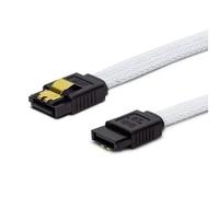Câble SATA - SAVIO - GAK-01 - 0,3 m - 6 Gbit/s - Noir et blanc