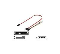 - Câble SATA - Serial ATA 150/300 - alimentation interne 4 plots, SATA pour combo SATA (F) - 50 cm