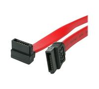 StarTech.com Câble SATA Serial ATA - 46 cm - 18 pouces - Rouge - 1 Connecteur Angle Droit Coudé
