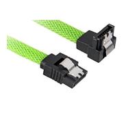 Câble SATA - SHARKOON - SATA 3 - 0,3 m - Noir, Vert - 7-Pin