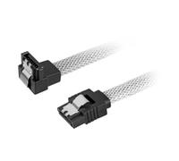Câble SATA - SHARKOON - SATA 3 - 0,45 m - Noir, Blanc - 7-Pin
