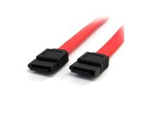 StarTech Câble SATA Serial ATA 30,5 cm – SATA (F) vers SATA (F) – Rouge