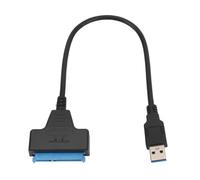 Câble SATA vers USB3.0, Adaptateur de Disque Dur USB 3.0 vers SATA, Plug and Play, Convertisseur Externe pour Transfert de Données SSD HDD, pour Windows 98 2000 XP 7 8 pour OS X