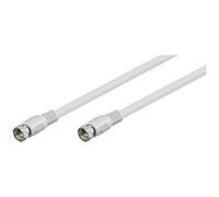 Câble Satellite - WENTRONIC - BKF 750 - 7,5 m - F-bouchon - Blanc