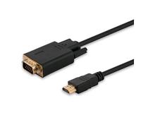 Câble Savio HDMI D-Sub (VGA), 1.8, Czarny (SAVKABELCL-103)