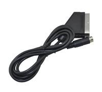 Câble Scart 1.8m/5.9ft Rgb Av, Connecteur 20 Broches Pour Console De Jeu Sega Saturn
